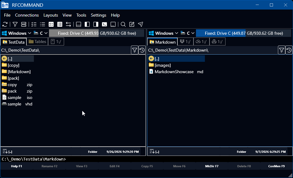 Search inside an archive without unpacking it first.
